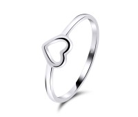 Heart Silver Ring NSR-737